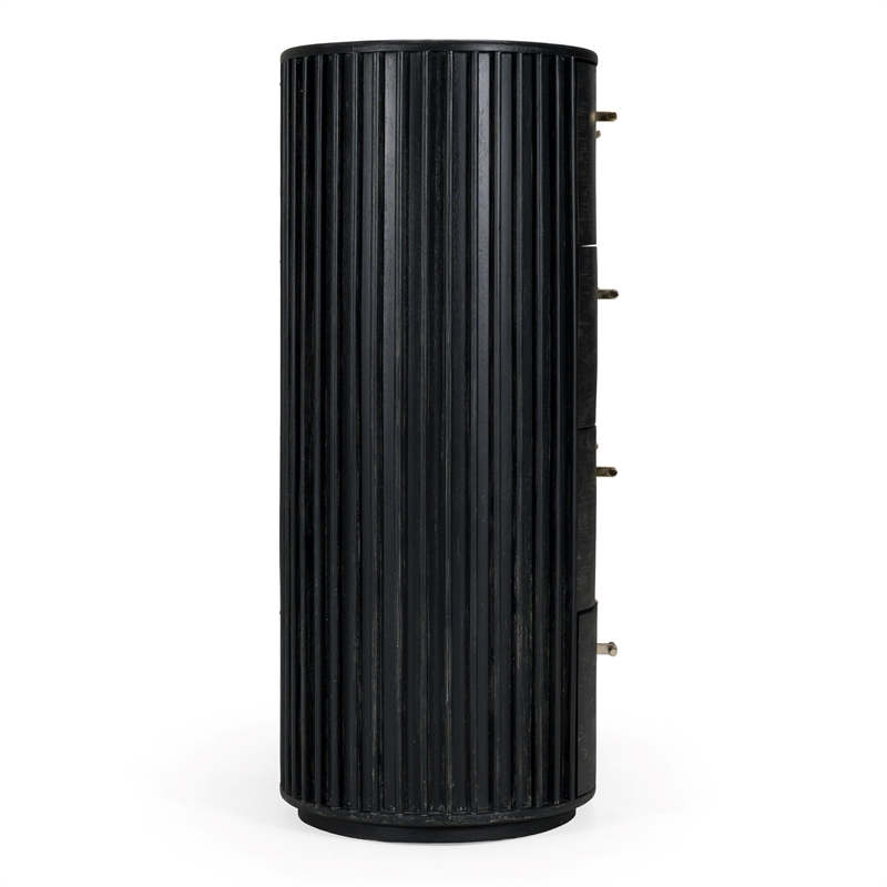 Fields - Modern Black Acacia Chest