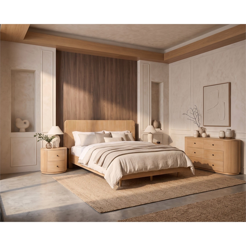 Jacobson - Modern Natural Acacia Dresser