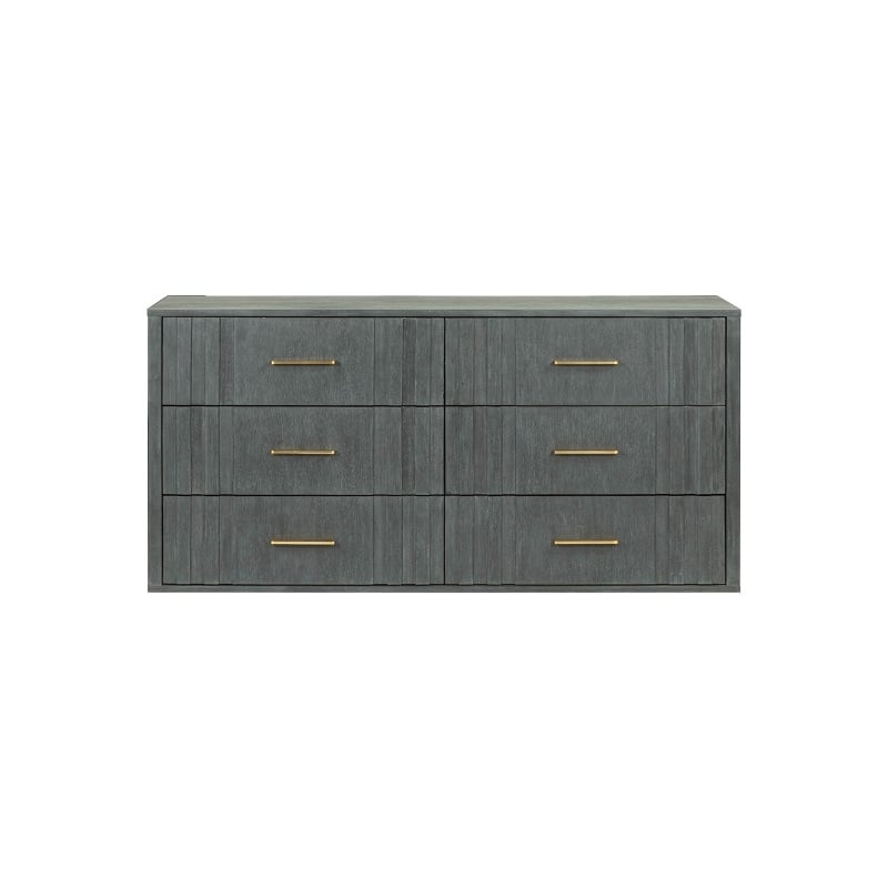 Manchester- Contemporary Dark Gray Dresser