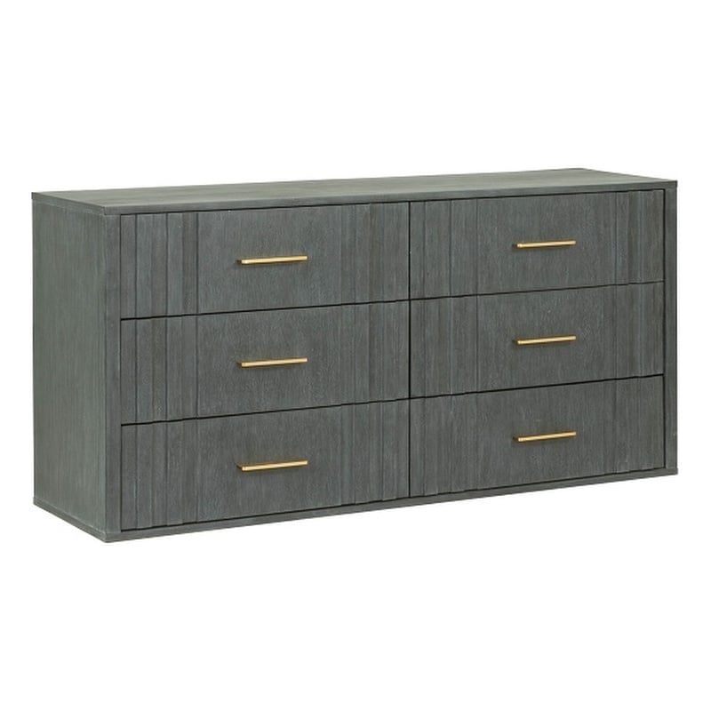 Manchester- Contemporary Dark Gray Dresser