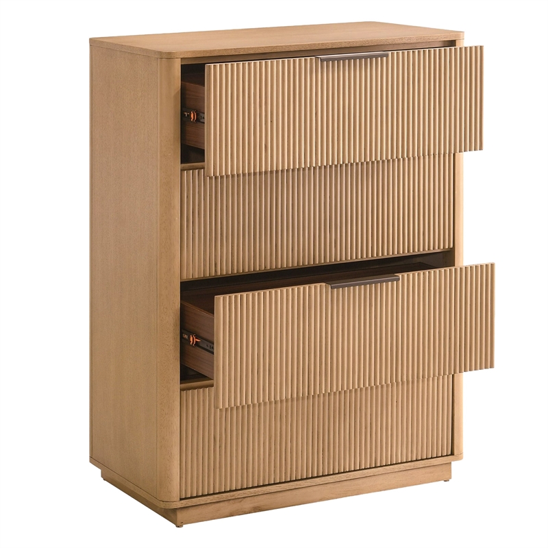 Santa Monica - Modern Natural Oak Chest