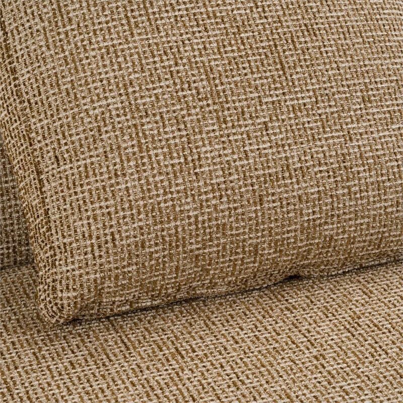 Percy - Contemporary Beige Fabric Left Facing Chaise Sectional Sofa