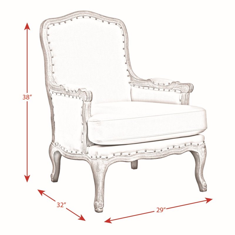 Homesphere Furniture Contemporary Accent Chair in Light Blue