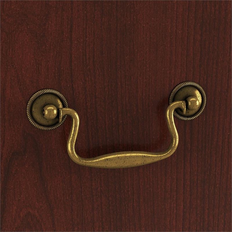 Homesphere Furniture Modern Lateral File Cabinet in Harvest Cherry