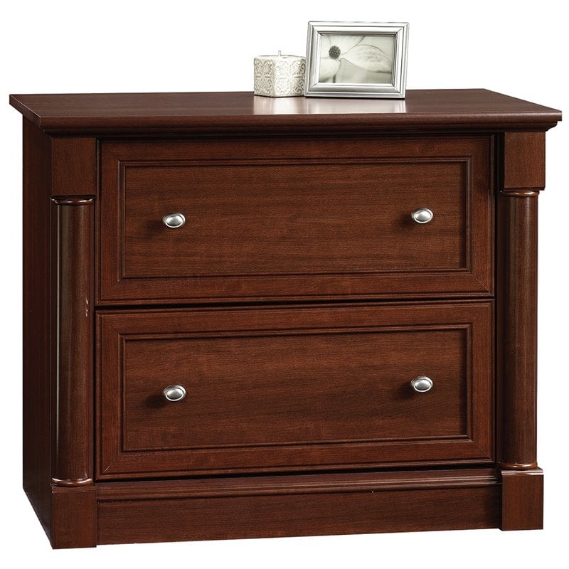 Homesphere Furniture Wood 2-Drawer Lateral File Cabinet - Select Cherry