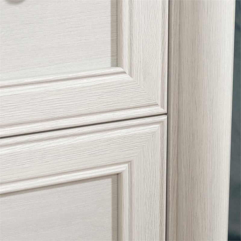 Homesphere Furniture Wood Filing Cabinet - Glacier Oak/Rosso Slate Accent