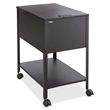 Homesphere Furniture Extra Deep 1 Drawer Legal Mobile Tub File with Lock - Black