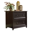 Homesphere Furniture Engineered Wood 2-Drawer File Cabinet in Black