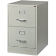 Homesphere Furniture 2 Drawer Legal Width Metal Vertical File Cabinet Light Gray