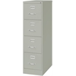 Homesphere Furniture 4 Drawer Letter Width Vertical File Cabinet - Light Gray