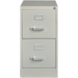 Homesphere Furniture 2 Drawer Letter Width Vertical File Cabinet Light Gray