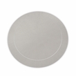 Homesphere Furniture Round Poplar & Steel Dining Table in Moonlight Gray