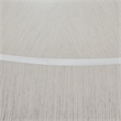 Homesphere Furniture Round Poplar & Steel Dining Table in Moonlight Gray