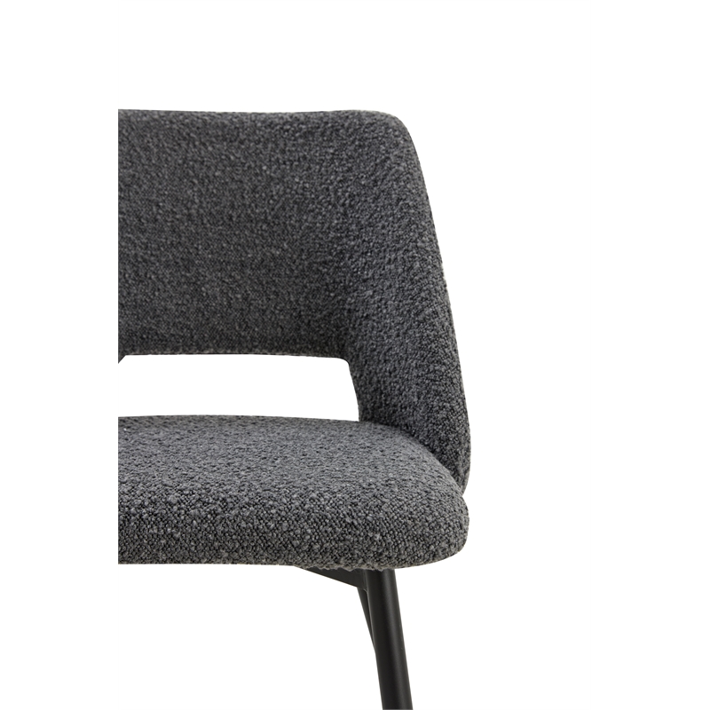 Snowflake boucle Dining Chair (set of 2)