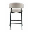 Renny Fabric Counter Height Stool (Set of 2) - Beige