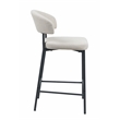 Renny Fabric Counter Height Stool (Set of 2) - Beige