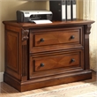 Parker House 2 Drawers Lateral Brown Wood Filing Cabinet Easy Assembly