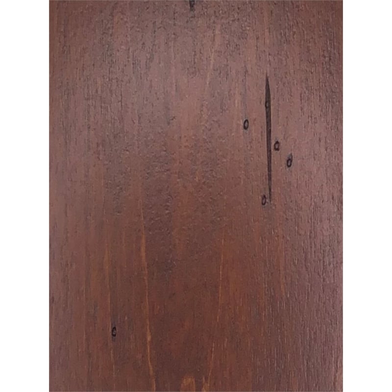Parker House Huntington Traditional Wood Double Pedestal Executive Desk in Brown