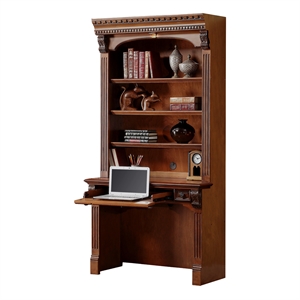 Parker House Huntington Traditional Wood Library Desk in Brown