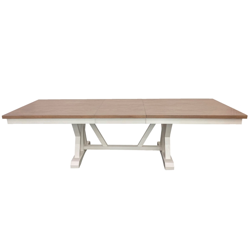 Parker House Americana Modern 9 PC Wood Extendable Table & Chairs in Natural