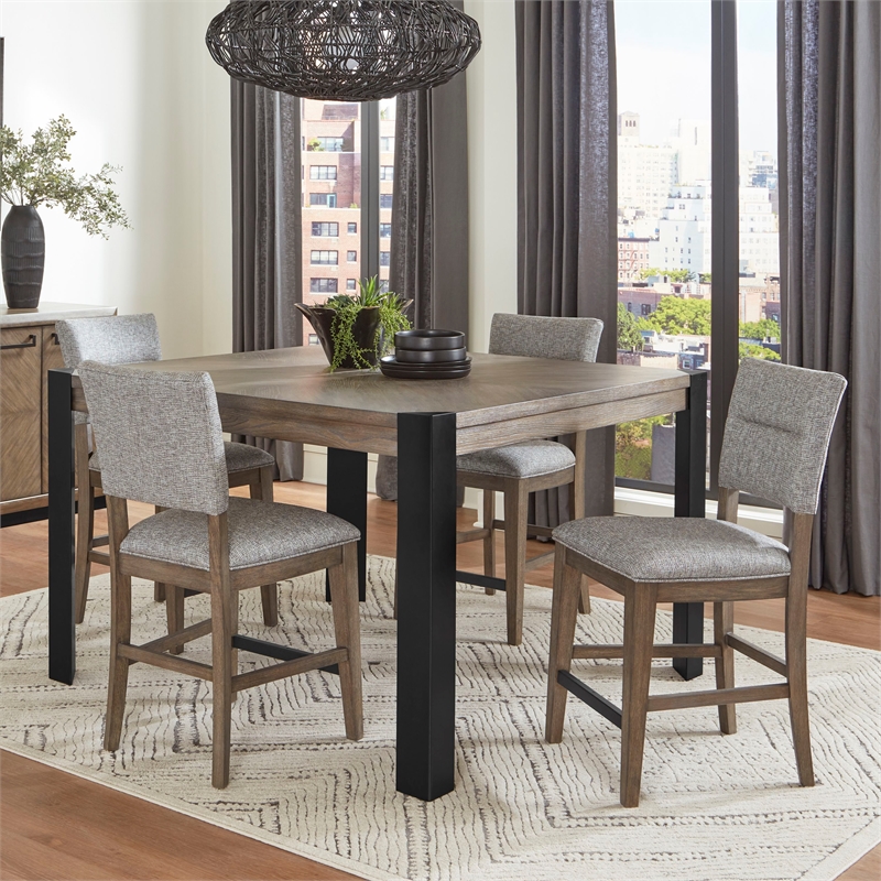 Parker House Cedar Fork - Dining 54 in. Square Counter Height Table
