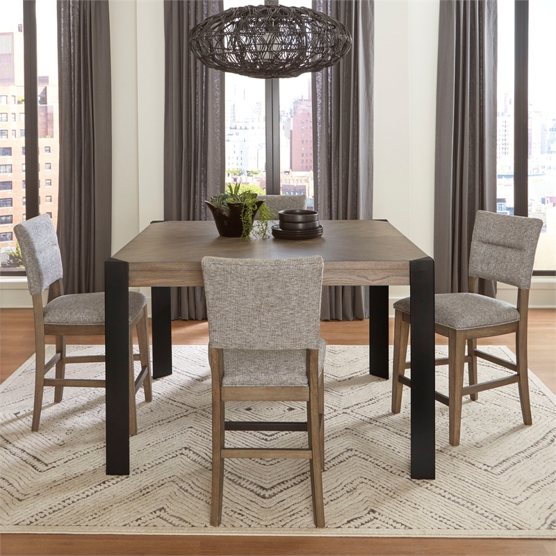 Parker House Cedar Fork - Dining 54 in. Square Counter Height Table