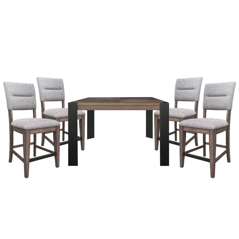 Parker House Cedar Fork - Dining 54 in. Square Counter Height Table