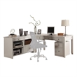 Parker House Boca L Shape Desk with Credenza and Lateral File