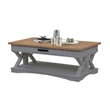 Parker House Americana Modern - Dove Cocktail Table with 2 Chairside Tables