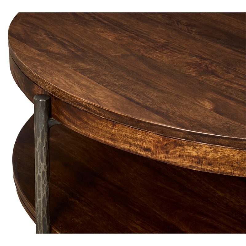 Parker House Bengal 41 Inch Round Cocktail Table with 2 End Tables