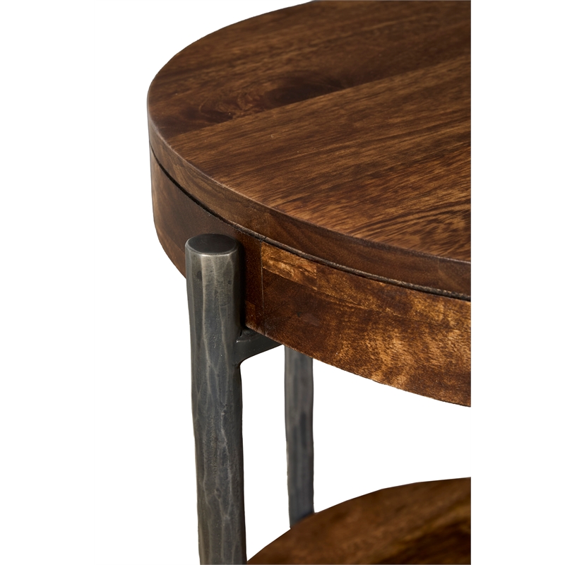 Parker House Bengal 41 Inch Round Cocktail Table with 2 End Tables