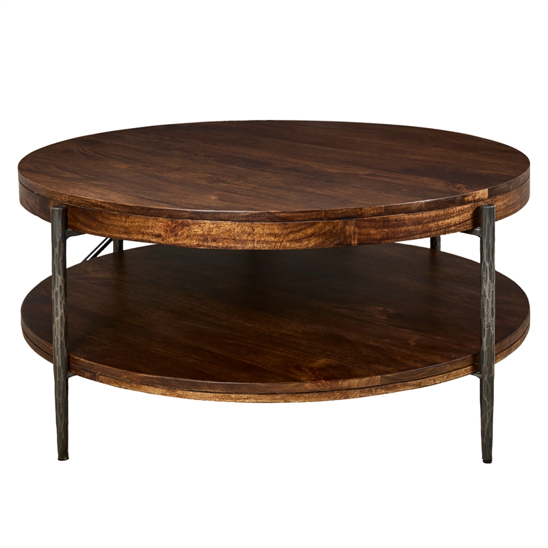 Parker House Bengal 41 Inch Round Cocktail Table with 2 End Tables