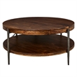 Parker House Bengal 41 Inch Round Cocktail Table with 2 End Tables