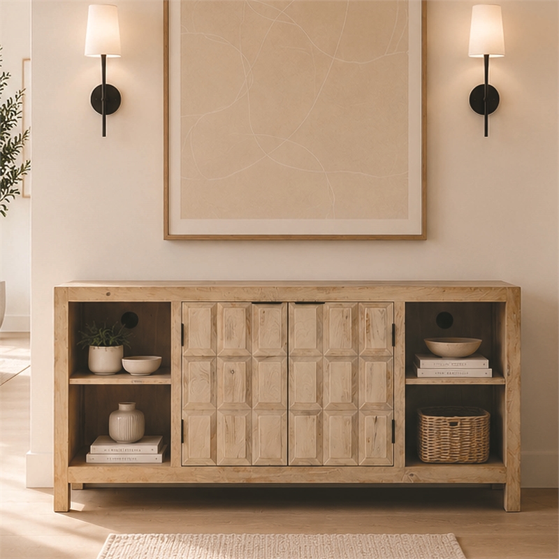 Parker House Laguna Rectangular Cocktail Table with 2 End Tables and Console