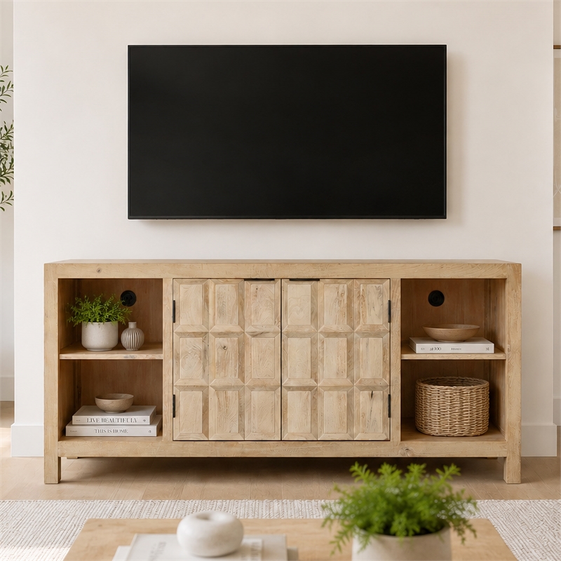 Parker House Laguna Rectangular Cocktail Table with 2 End Tables and Console