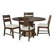 Parker House Portico - Dining Dining Table with 4 Ladderback Chairs