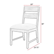 Parker House Portico - Dining Dining Table with 4 Ladderback Chairs and Console