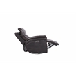 Parker Living Carnegie Leather Power Cordless Swivel Glider Recliner in Coffee