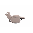 Parker Living Carnegie Leather Power Cordless Swivel Glider Recliner in Pink