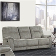 Parker Living Cooper Polyester Manual Triple Reclining Sofa in Shadow Natural