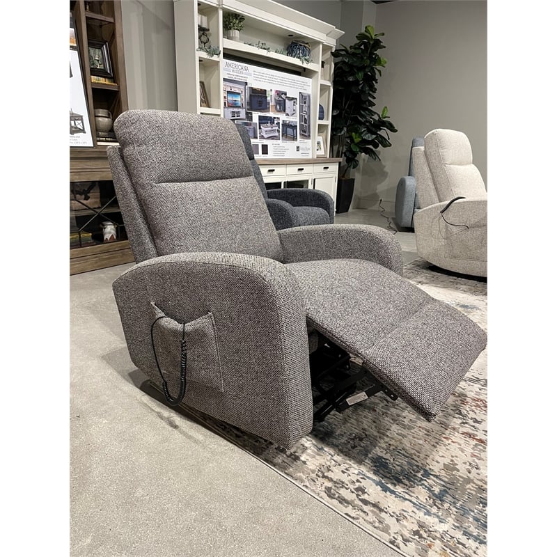 Parker Living Polyurethane Power Lift Recliner- Thriller in Gray