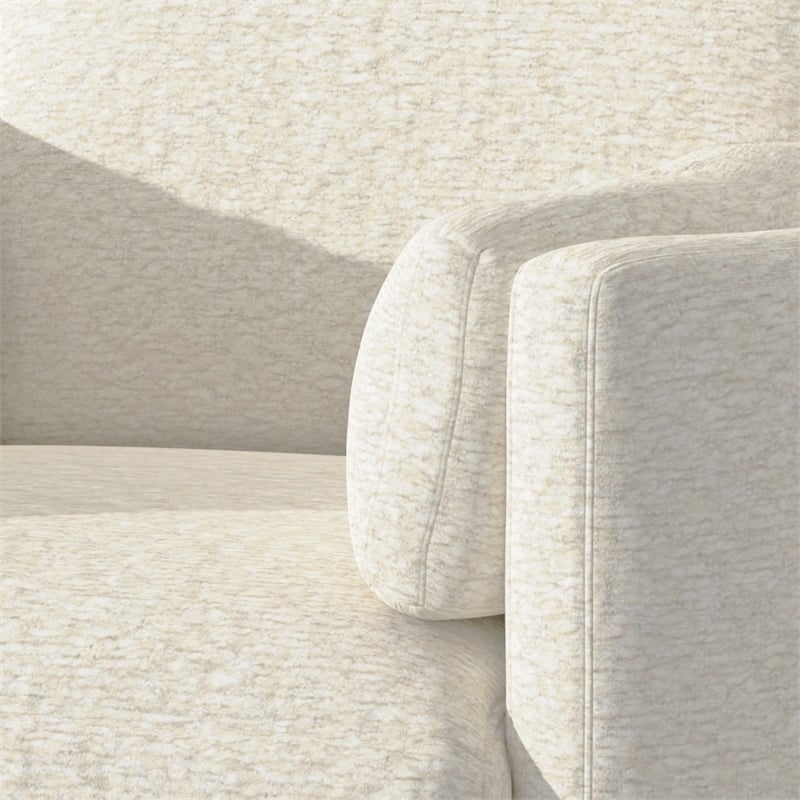 Parker Living Radius Fabric Power Swivel Glider Recliner in Revel Oyster/White