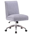 Parker Living Dc506 - Adlyn Fabric Desk Chair with Casters in Blue