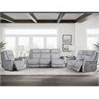 Parker Living Linus Fabric Power Zero Gravity Recliner in Hudson Gray