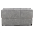 Parker Living Linus - Hudson Grey Power Zero Gravity Console Loveseat