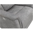 Parker Living Linus - Hudson Grey Power Zero Gravity Console Loveseat