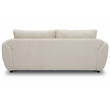 Parker Living Utopia Modern Fabric 2-Seat Sofa with Lumbar Pillow in Ivory