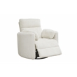 Parker Living Radius Modern Fabric Swivel Glider Recliner in Ivory