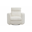 Parker Living Radius Modern Fabric Swivel Glider Recliner in Ivory