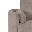 Parker Living Radius - Burlap Polyester Manual Swivel Recliner